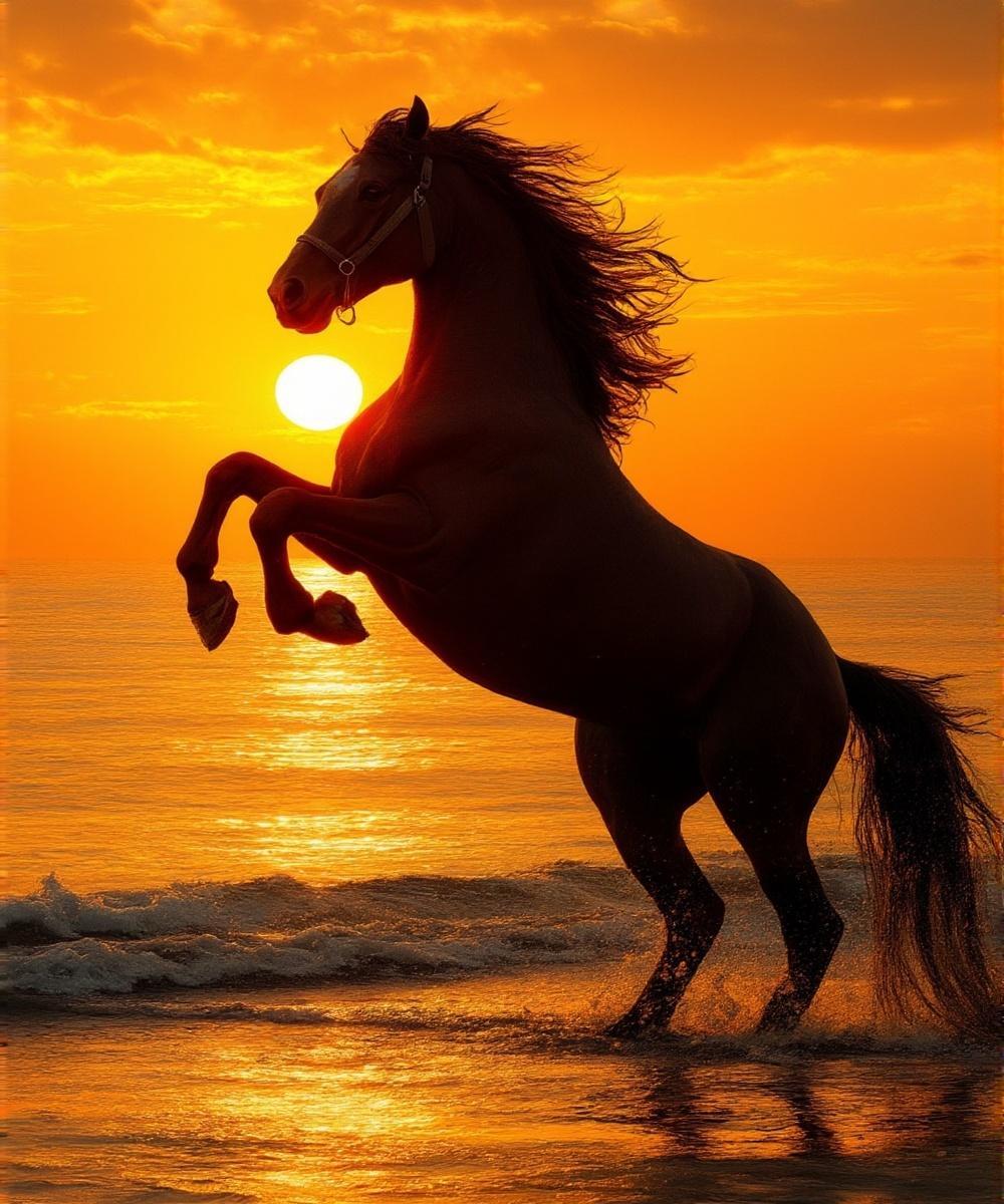 Kids Toys Under 500 - 500/1000/1200/2000PCS Puzzles Strong Horses Under The