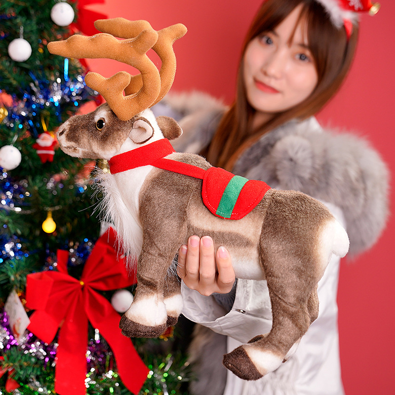 Simulation Reindeer Plush Toy  - огляд і ціна Best Kids Toys Xmas