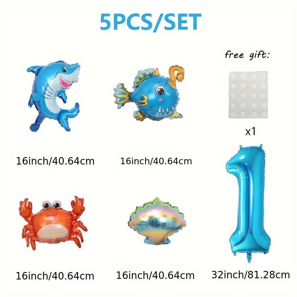5Pcs 32inch Mini Blue Ocean Ba - огляд і ціна Water Balloon Set