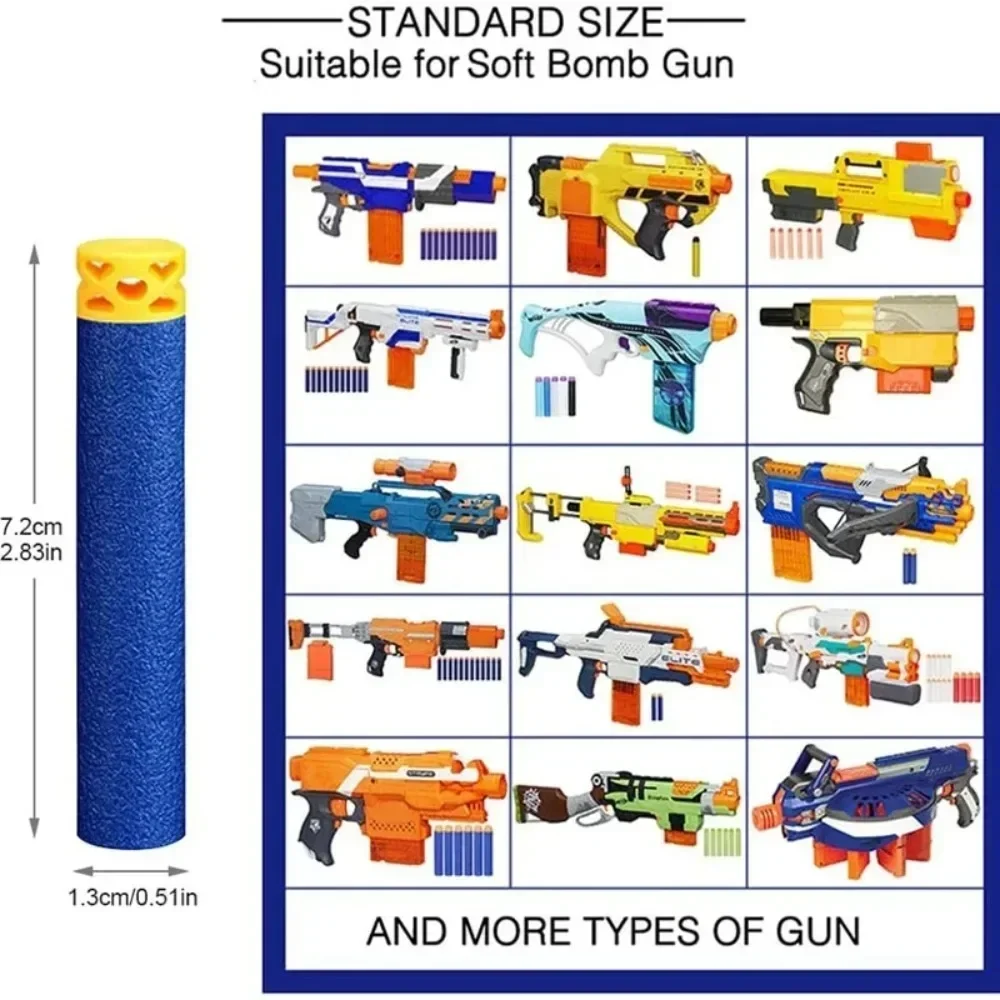 Blue Hollow Eva Soft Refill Bu - огляд і ціна Foam Dart Gun