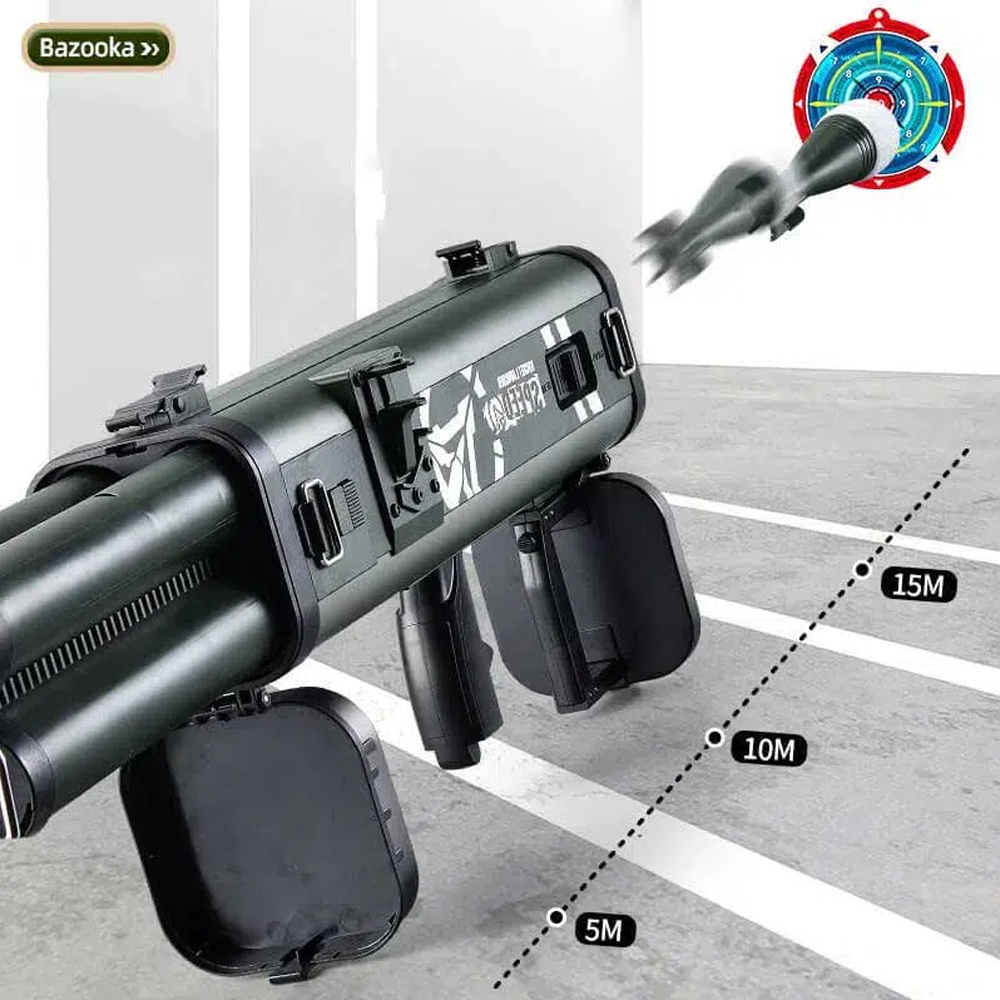 M202 Quadruple Rocket Launcher - огляд і ціна Foam Dart Gun