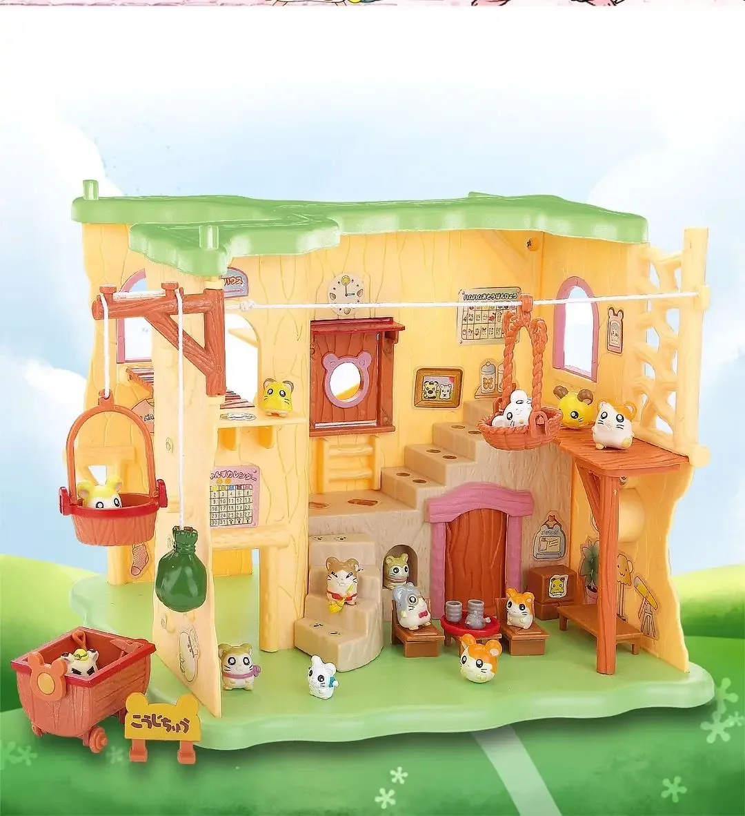 New Cute Japan Anime Hamtaro B - огляд і ціна Sandbox Play Set