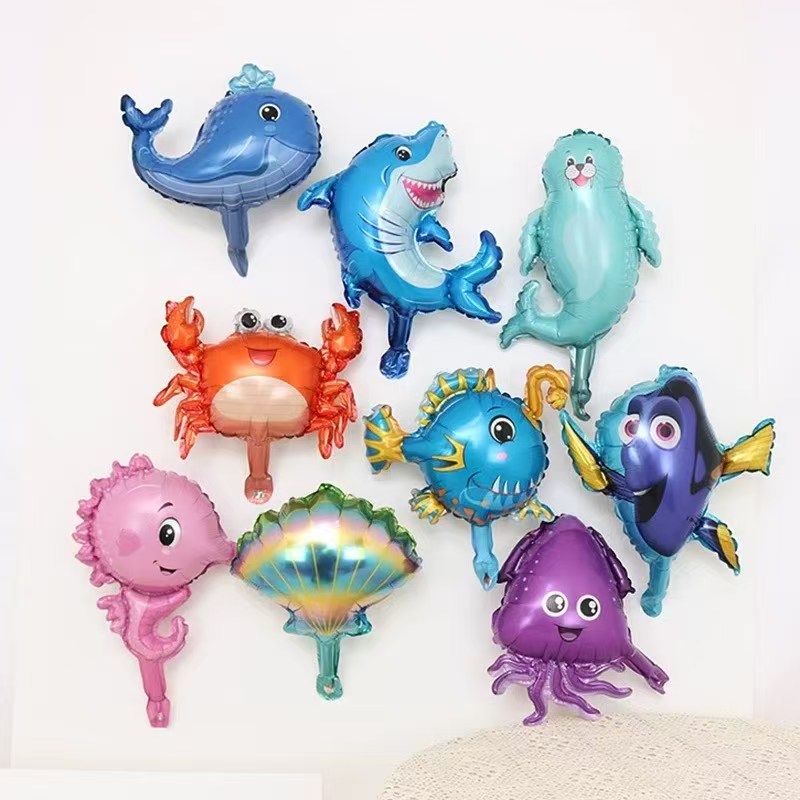 9pcs Mini Sea Word Theme Crab  - огляд і ціна Water Balloon Set
