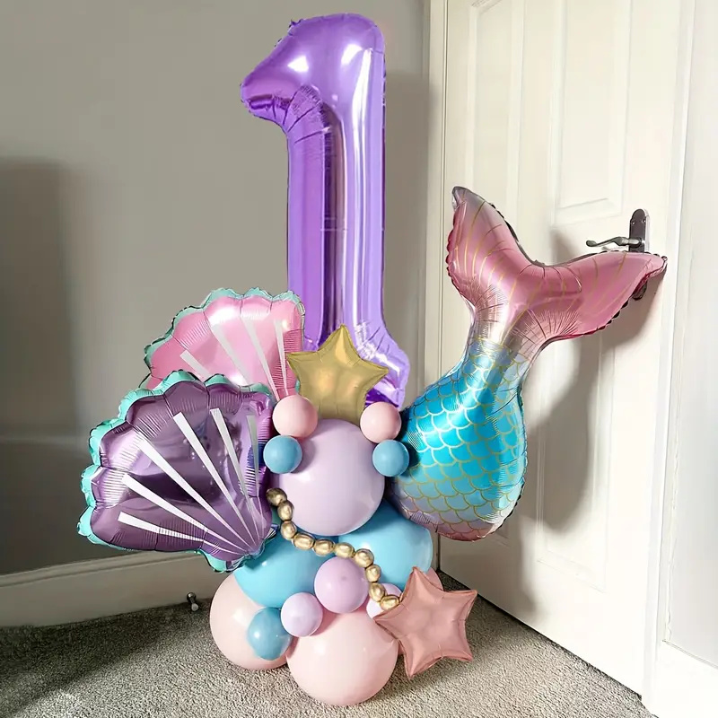 24pcs 1-9th Birthday Mermaid S - огляд і ціна Water Balloon Set