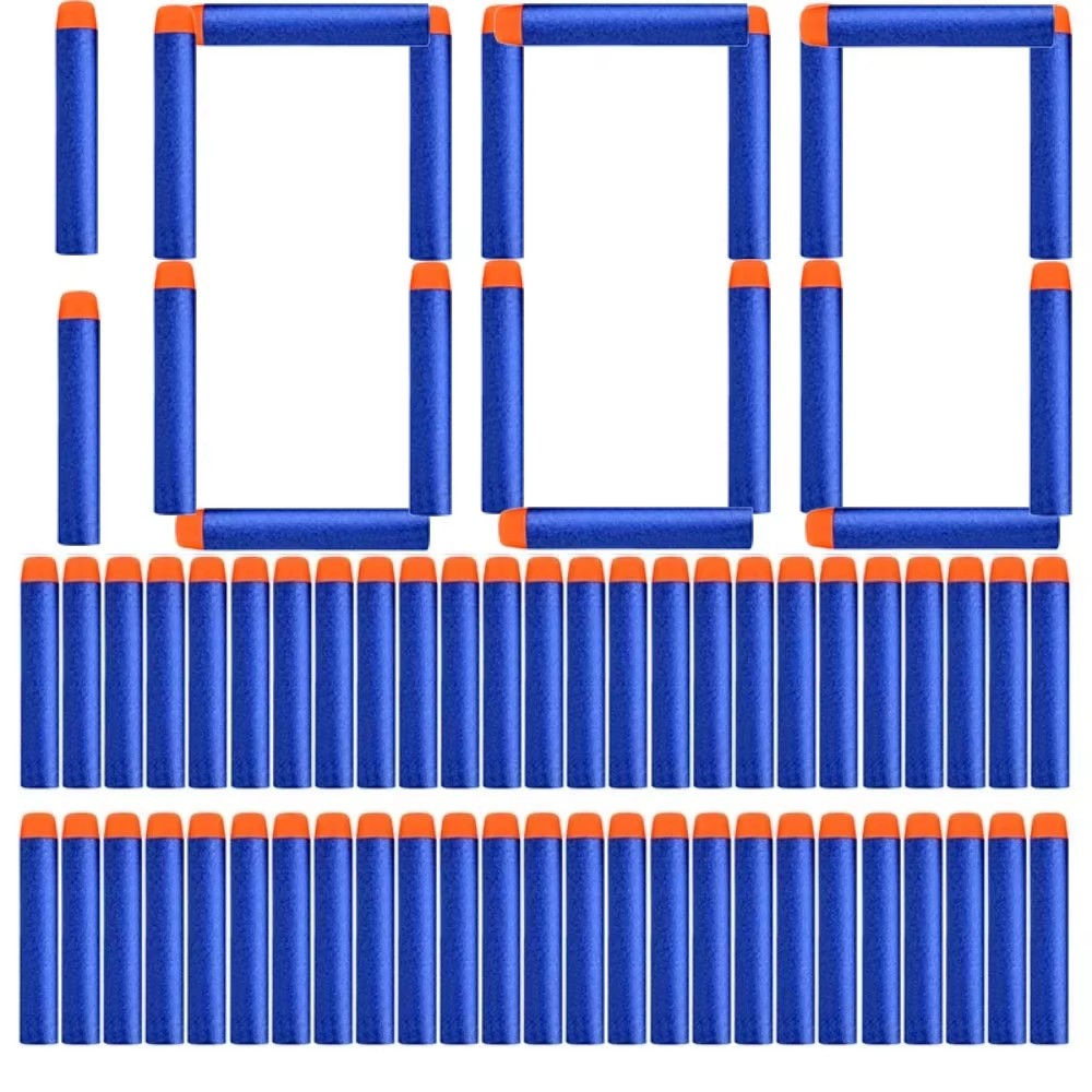 ZIVCONCING 1000-50pcs Blue Sol - огляд і ціна Foam Dart Gun