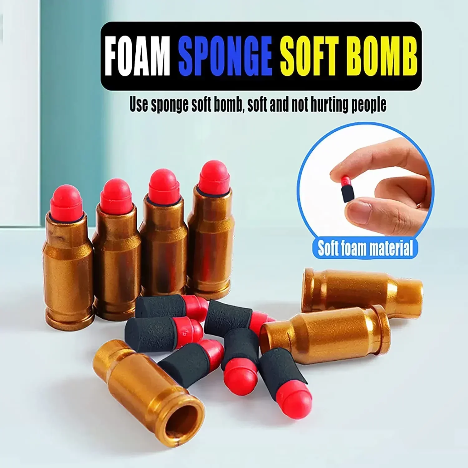 8S-Desert Eagle Soft Bullet To - огляд і ціна Foam Dart Gun