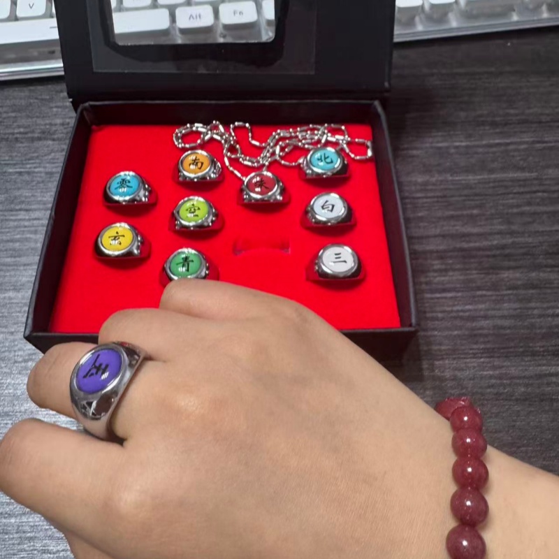 10PCS/Set Anime Akatsuki Itach - огляд і ціна Sandbox Play Set