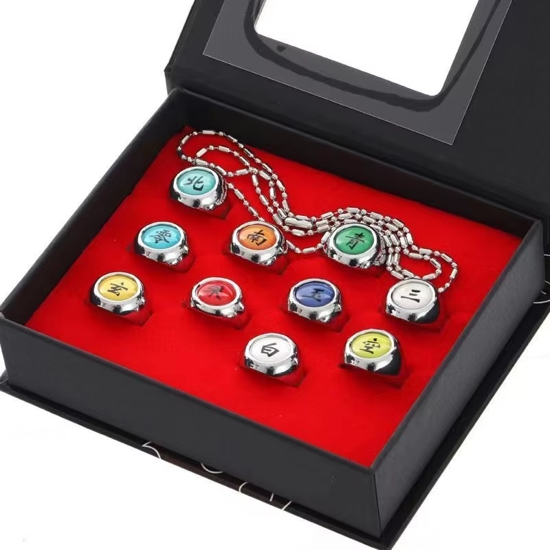 10PCS/Set Anime Akatsuki Itach - огляд і ціна Sandbox Play Set