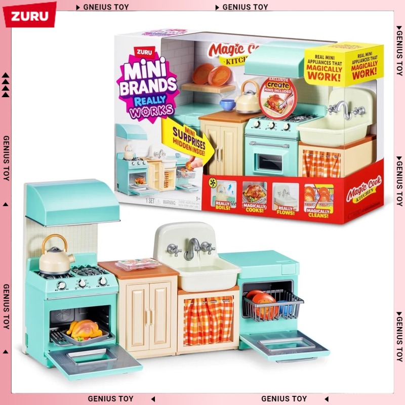 Zuru Mini Brands Magic Cook Ki - огляд і ціна Sandbox Play Set