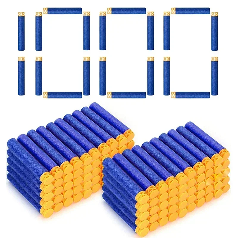 HOT1000-50pcs Blue Hollow Dart - огляд і ціна Foam Dart Gun