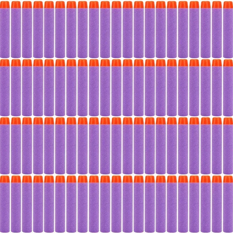 23KPurple Solid Round Head Bul - огляд і ціна Foam Dart Gun