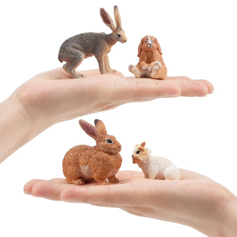 12Pcs Simulation Rabbit Farm A - огляд і ціна Sandbox Play Set