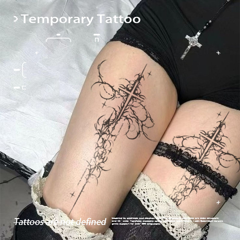 Temporary Tattoos Dark Thorn H - огляд і ціна Kids Toys Low Price