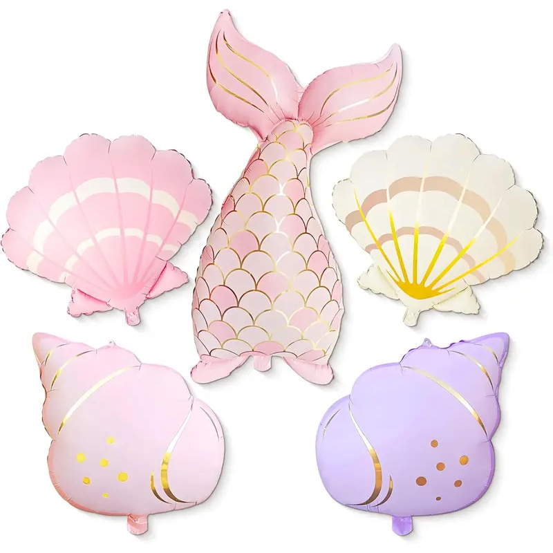 5PCS Mermaid Birthday Decor Se - огляд і ціна Water Balloon Set