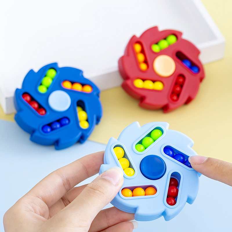 2PCS Magic Rotating Bean Puzzl - огляд і ціна Kids Toys Low Price