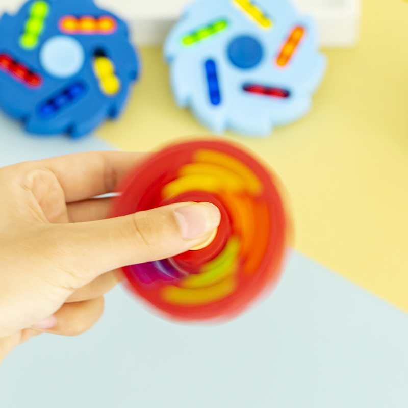 2PCS Magic Rotating Bean Puzzl - огляд і ціна Kids Toys Low Price