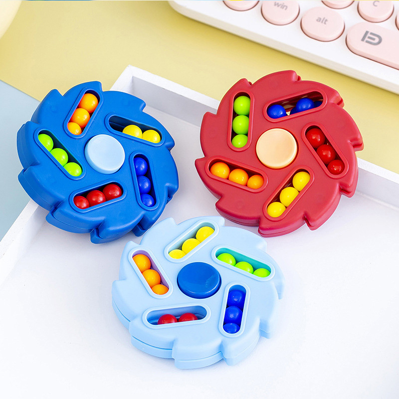 2PCS Magic Rotating Bean Puzzl - огляд і ціна Kids Toys Low Price