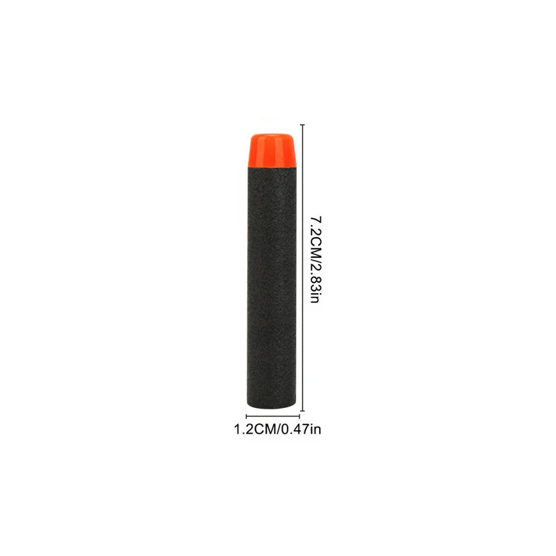 W1-Black Solid Round Head Bull - огляд і ціна Foam Dart Gun