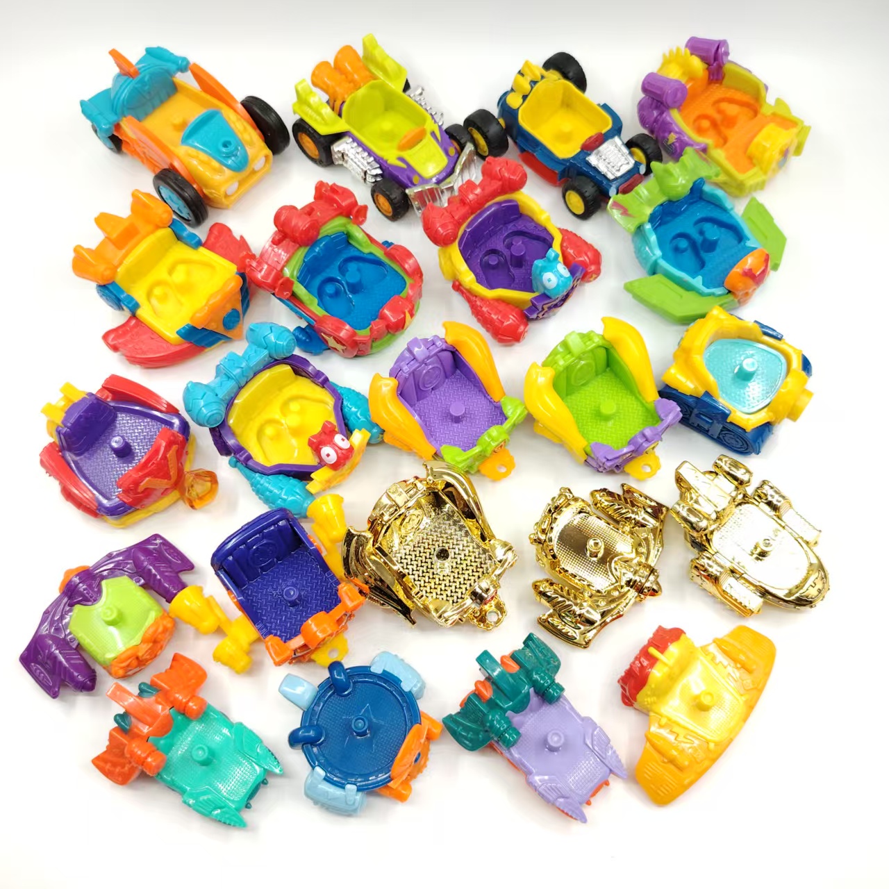 1pcs Gold Superthings Car Orig - огляд і ціна Best Kids Toys Xmas