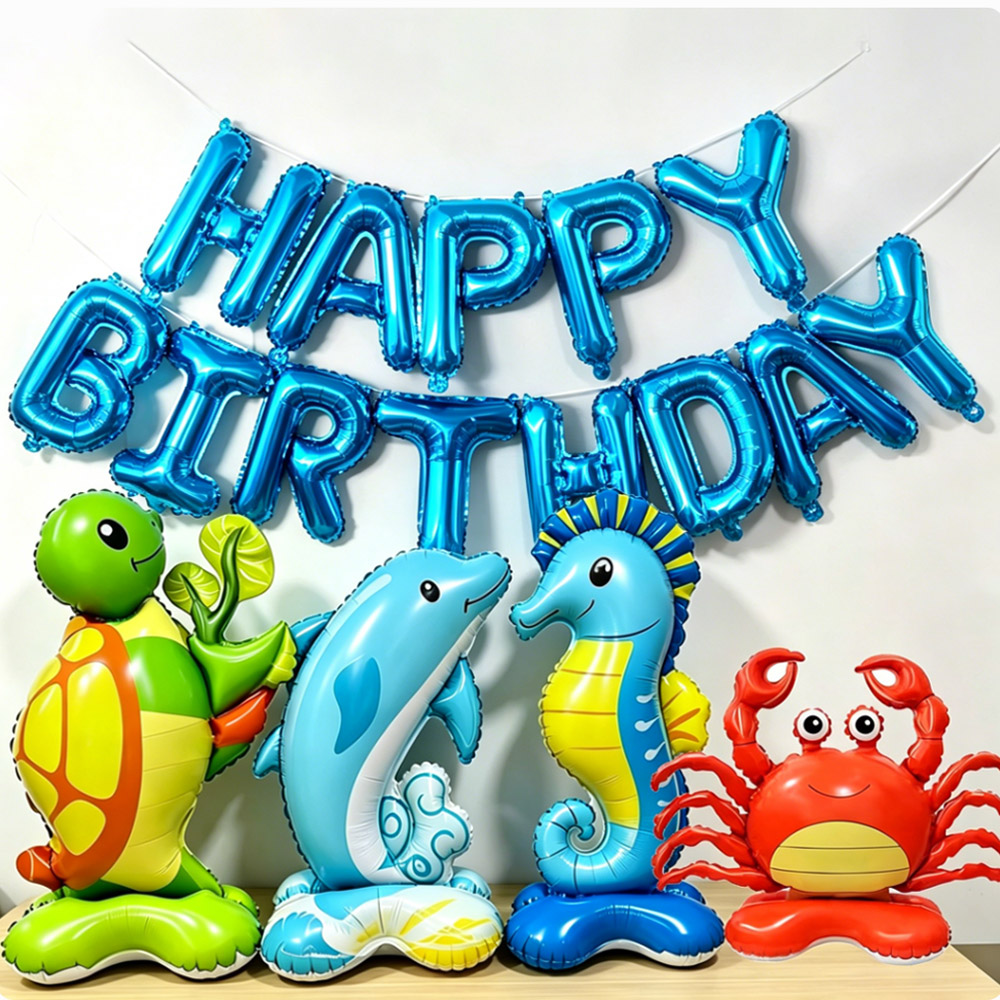 Ocean Animal Standing Foil Bal - огляд і ціна Water Balloon Set