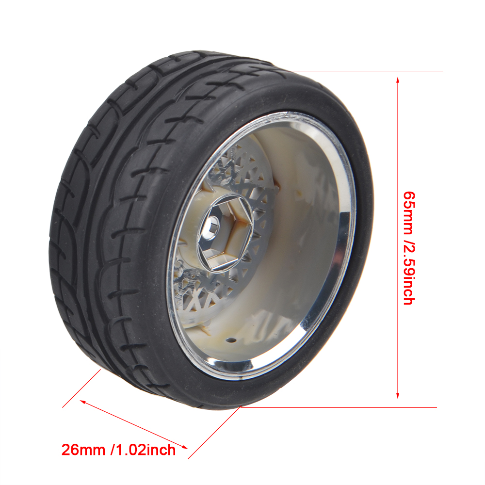 4PCS Hard Drift Tire 12mm HEX  - огляд і ціна Tamiya Model Paint Set