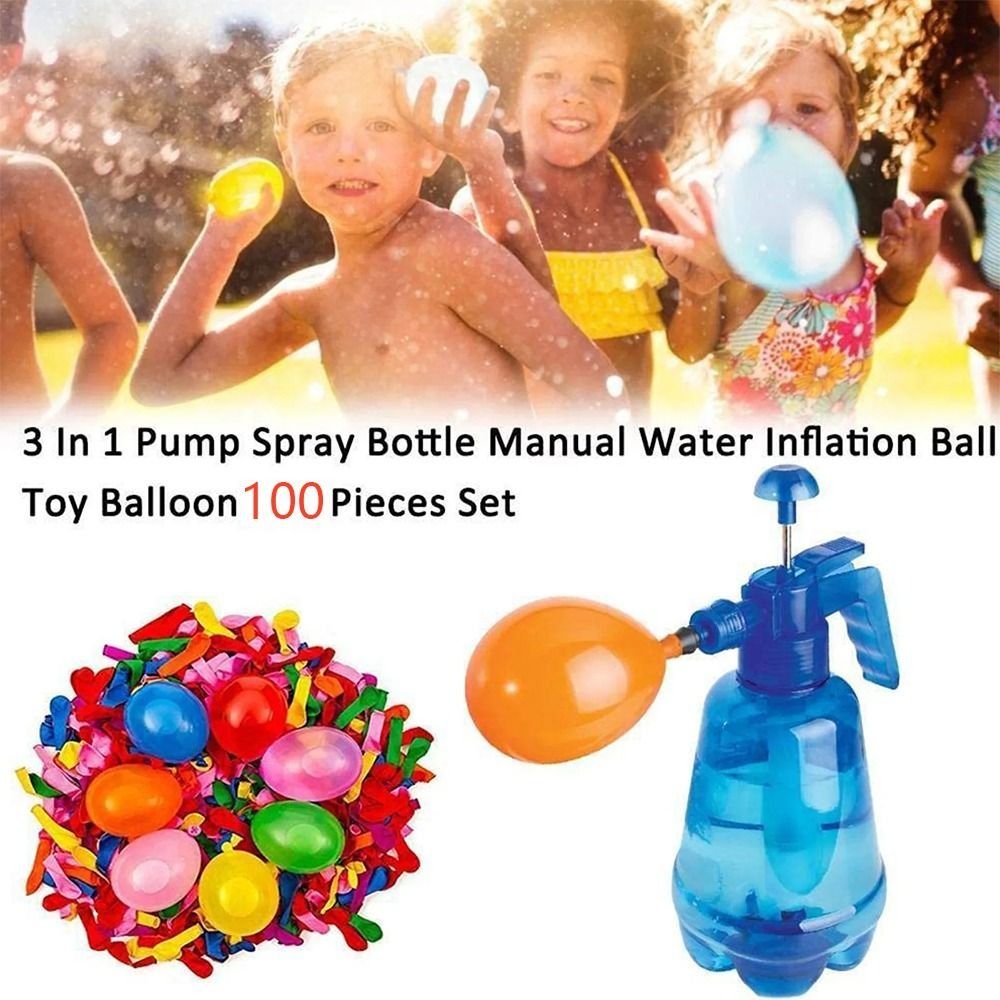 Plastic Water Balloon Pump Out - огляд і ціна Water Balloon Set