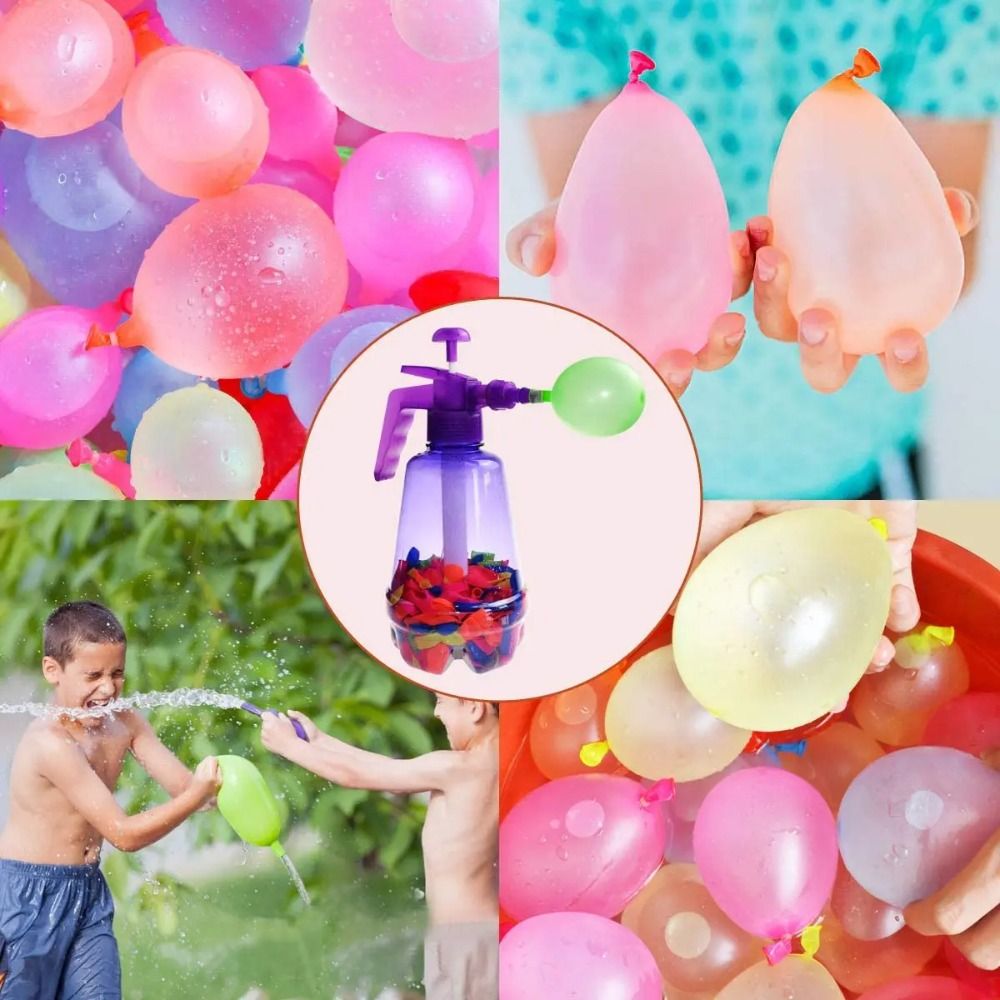 Plastic Water Balloon Pump Out - огляд і ціна Water Balloon Set