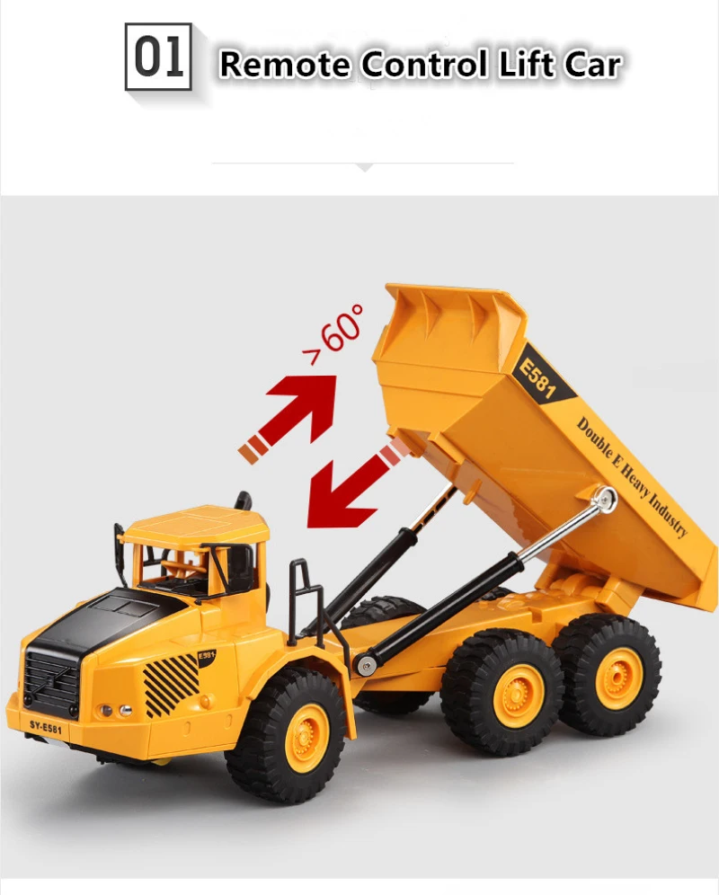 Remote Control Dump Truck RC 1 - огляд і ціна Kids Toys Under 50