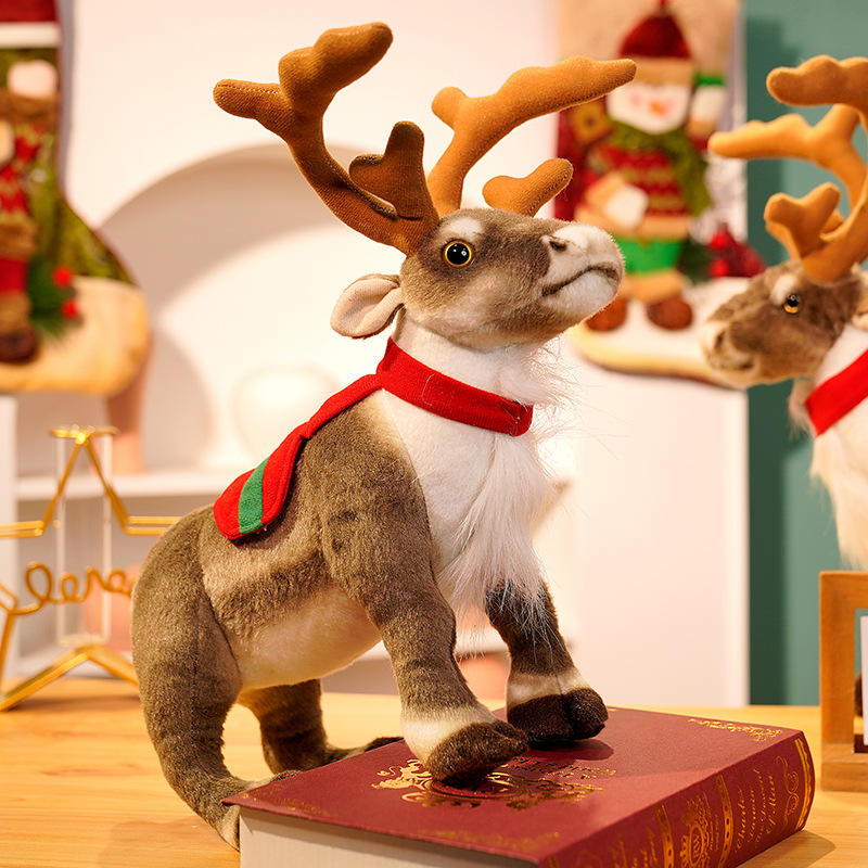 Simulation Reindeer Plush Toy  - огляд і ціна Best Kids Toys Xmas