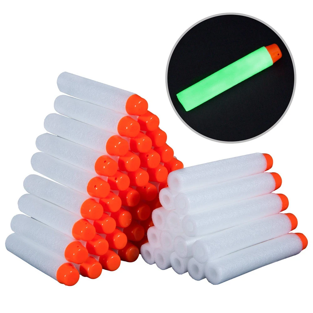 5J-AWhite Glow In The Dark Sof - огляд і ціна Foam Dart Gun