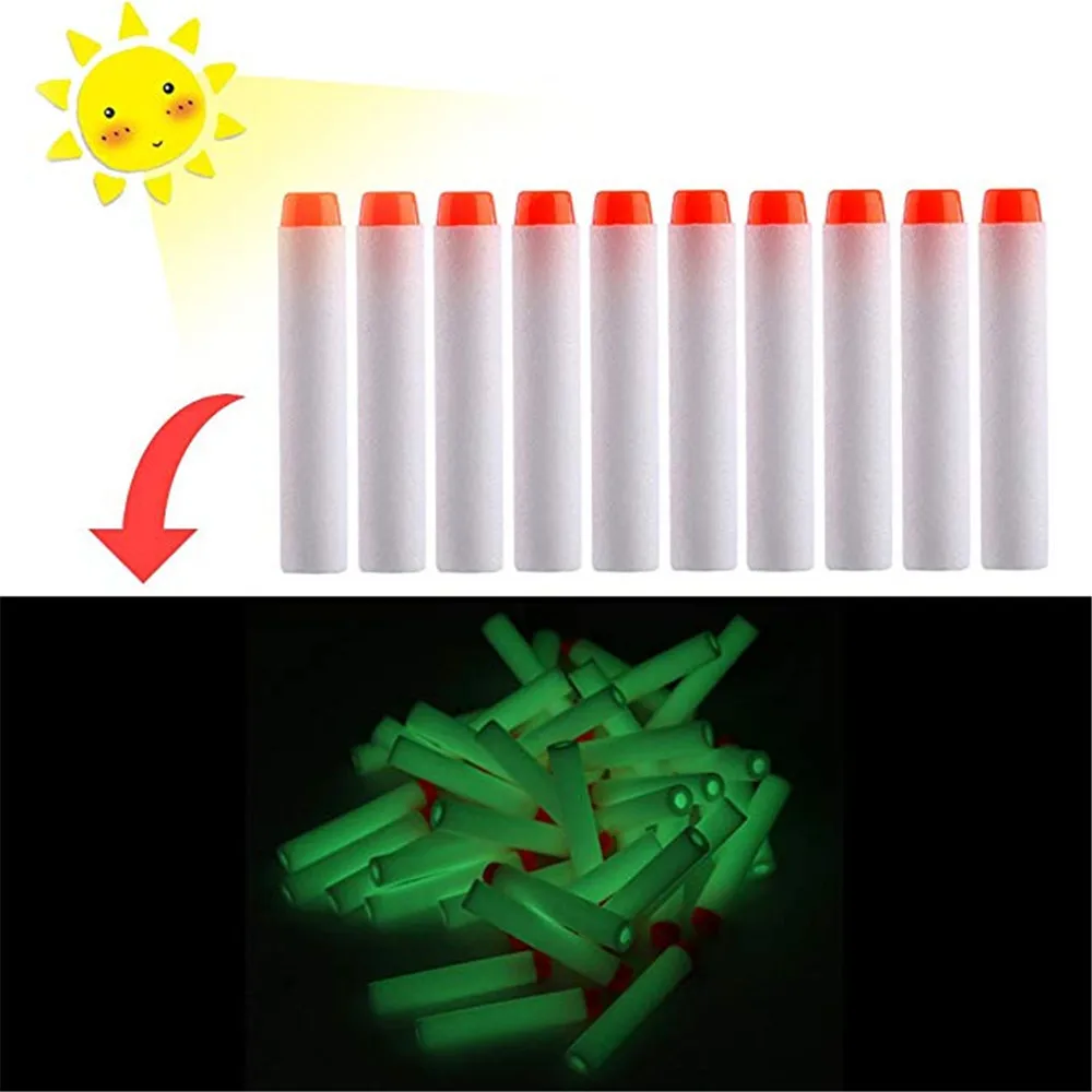 5J-AWhite Glow In The Dark Sof - огляд і ціна Foam Dart Gun