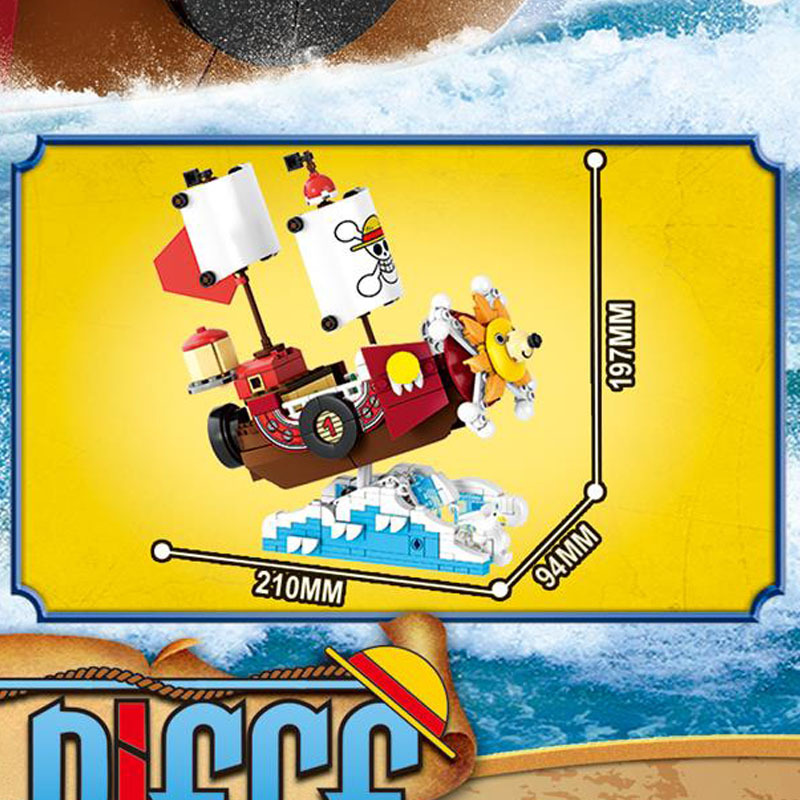 In Stock One Piece Pirate Ship - огляд і ціна Sandbox Play Set