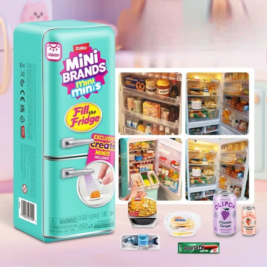 ZURU 5 Surprise Mini Fridge Ba - огляд і ціна Sandbox Play Set