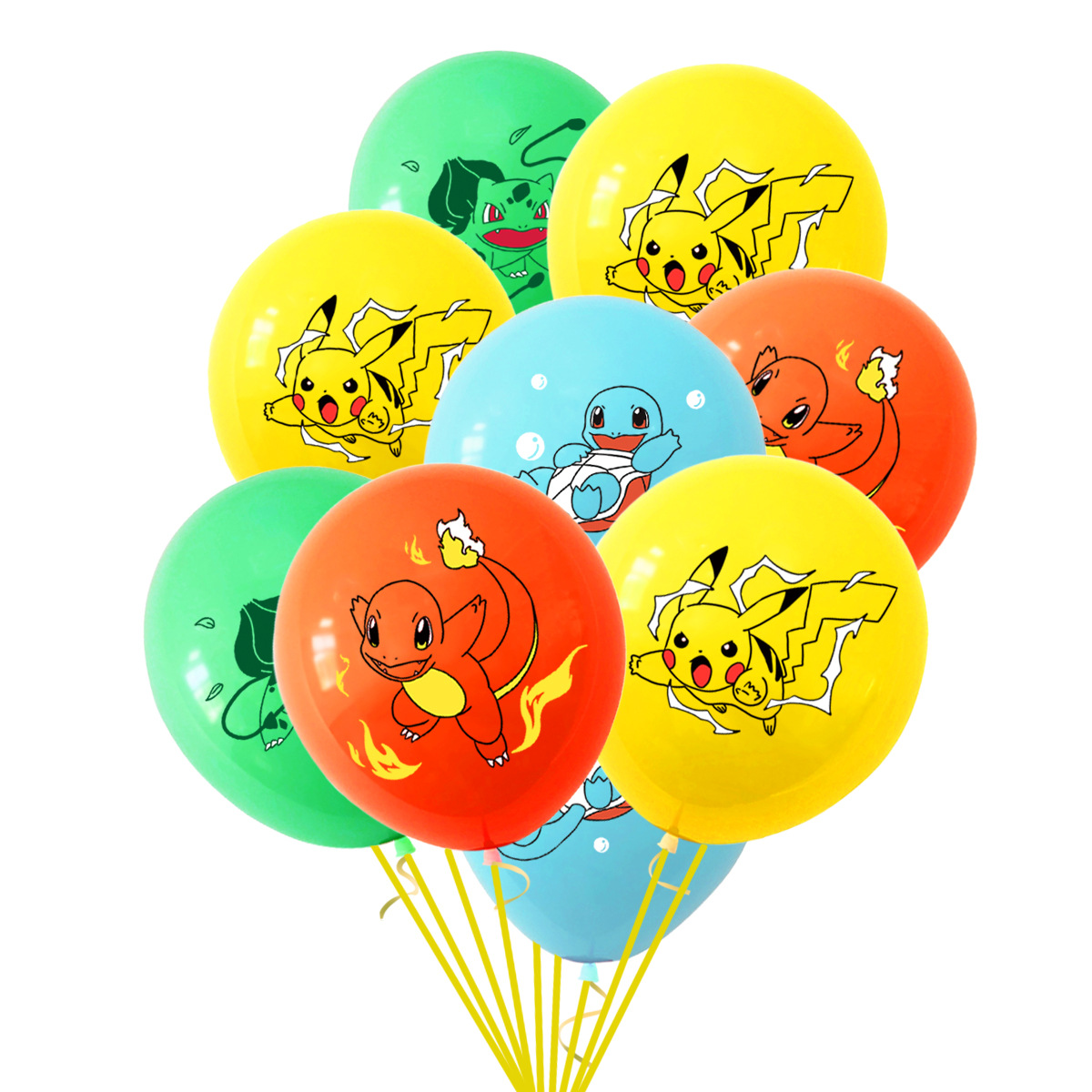 12pcs/set Pokemon Latex Balloo - огляд і ціна Sandbox Play Set